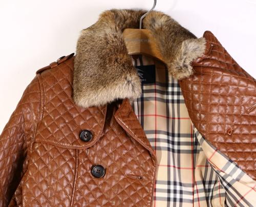 バーバリーブルーレーベルの人気 レディース レザージャケット特集