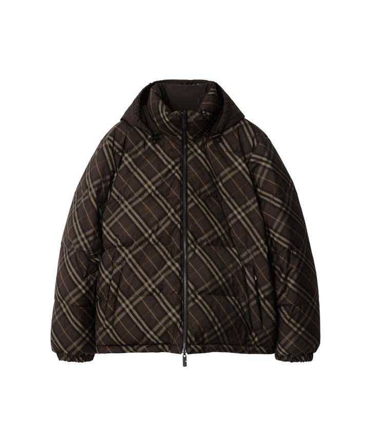 burberry/バーバリー通販 | リバーシブル チェック スノードン ダウン