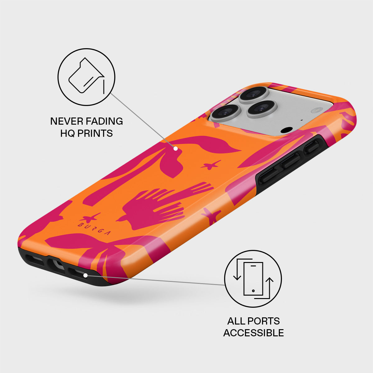 Siesta - iPhone 17 Pro Max Case | BURGA
