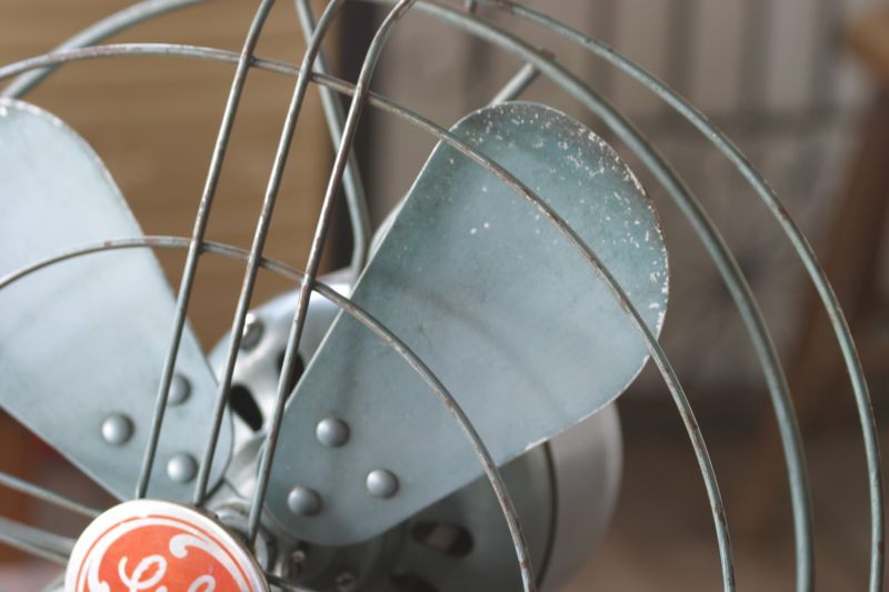 GE,ゼネラルエレクトリック、U.S.Aレトロ扇風機 - BURN-UPS!