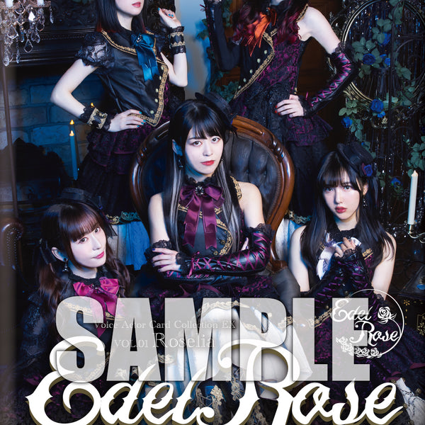 Voice Actor Card Collection EX VOL.01 Roselia『Edel Rose』【PACK】