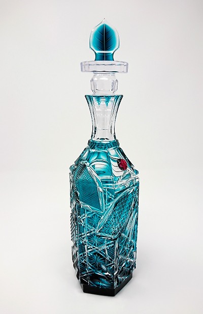 薩摩切子 デキャンタ 酒瓶 ラグジュアリー｜しょうほう 頌峰【ガラス