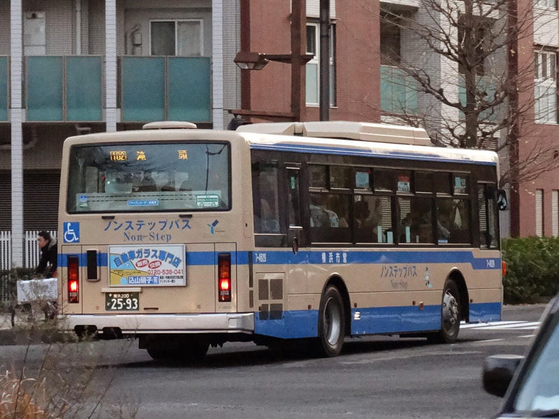 横浜市交通局 横浜200か2593｜バス写真アーカイブ