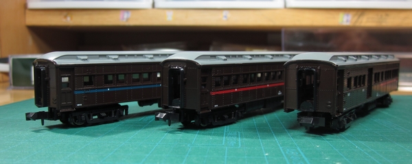 KATO オハ32000形 4両セット他 入線: 仏間鉄道