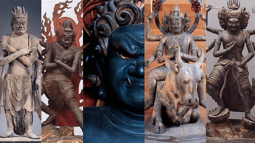 仏像の種類：大威徳明王とは、ご利益など】牛に乗ったゆる系明王と思い