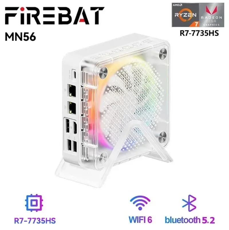 ミニPCもRGBライト搭載の時代に! 「FIREBAT MN56」が全てを一新。最安