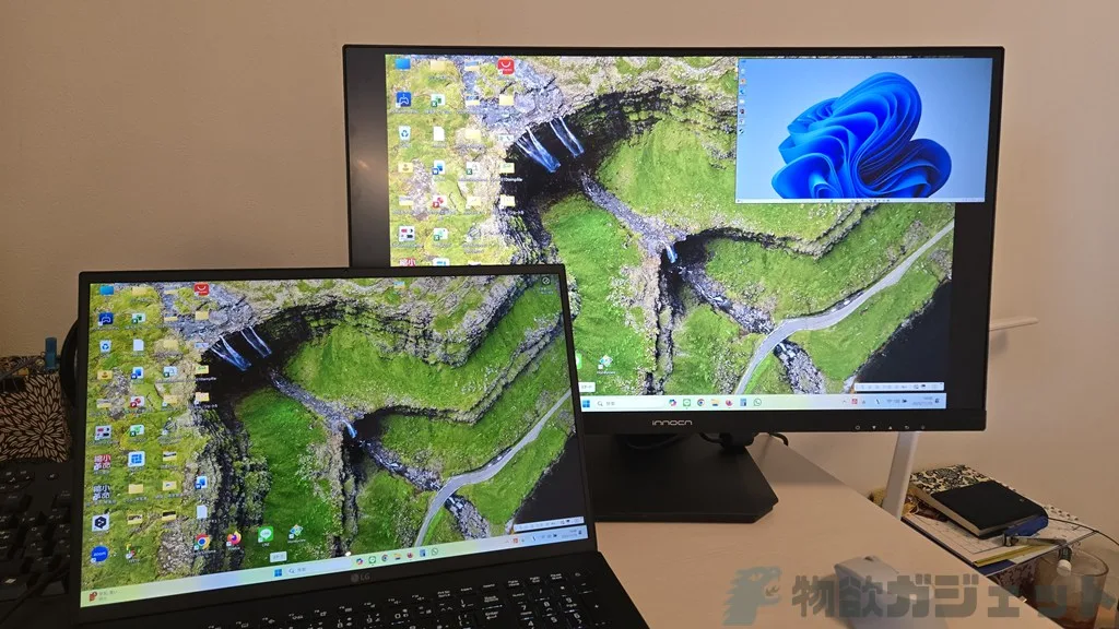 4K/HDR 400対応で3万円切り！「INNOCN 27D1U」レビュー:USB-C給電/4K