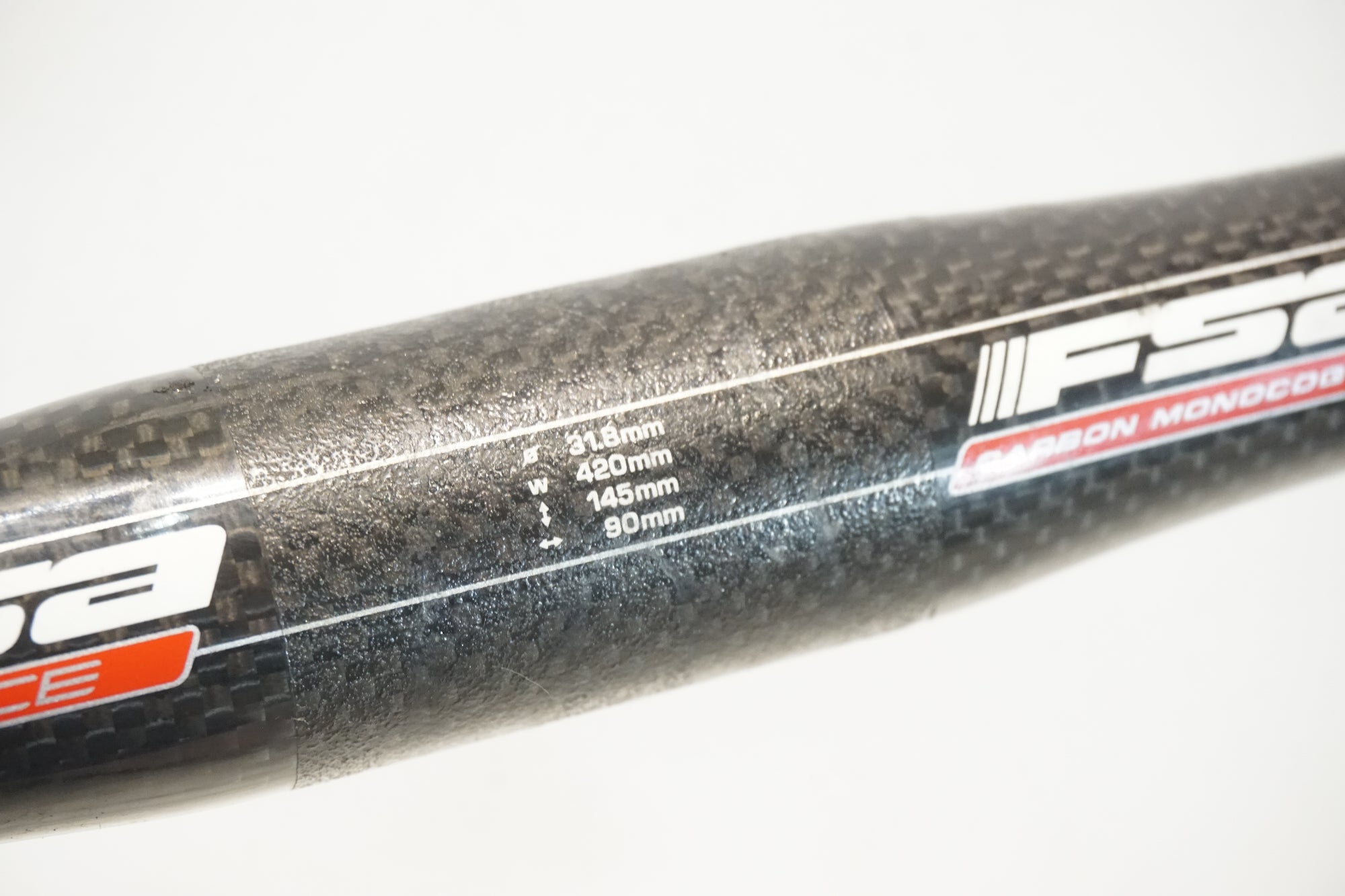 FSA 「エフエスエー」 K-FORCE Φ31.8 420mm カーボン ドロップハンドル