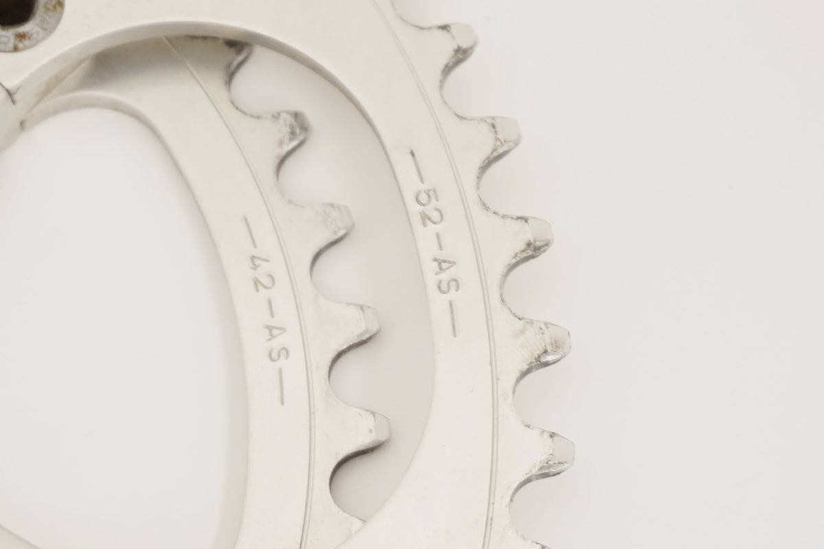 CAMPAGNOLO 「カンパニョーロ」 C-レコ期 52-42T 170mm クランクセット