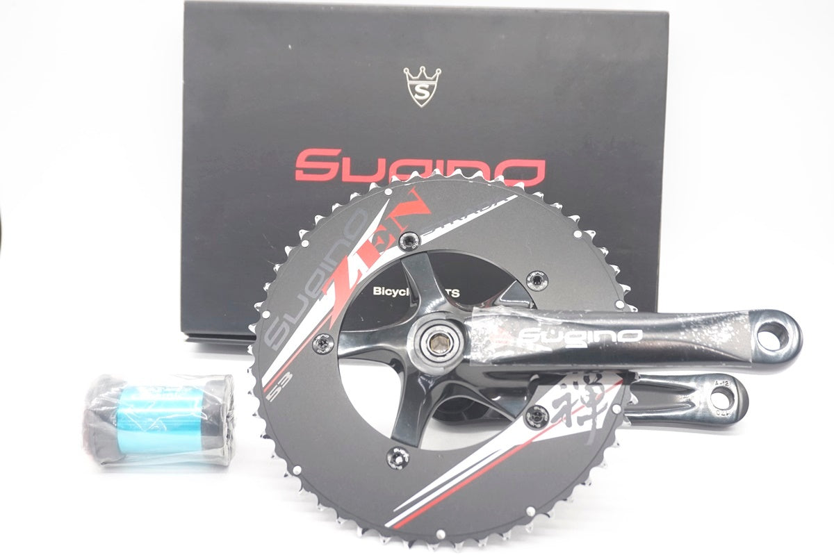 SUGINO 「スギノ」 ZEN STRADA 53-39T 170mm クランクセット/ 京都西院