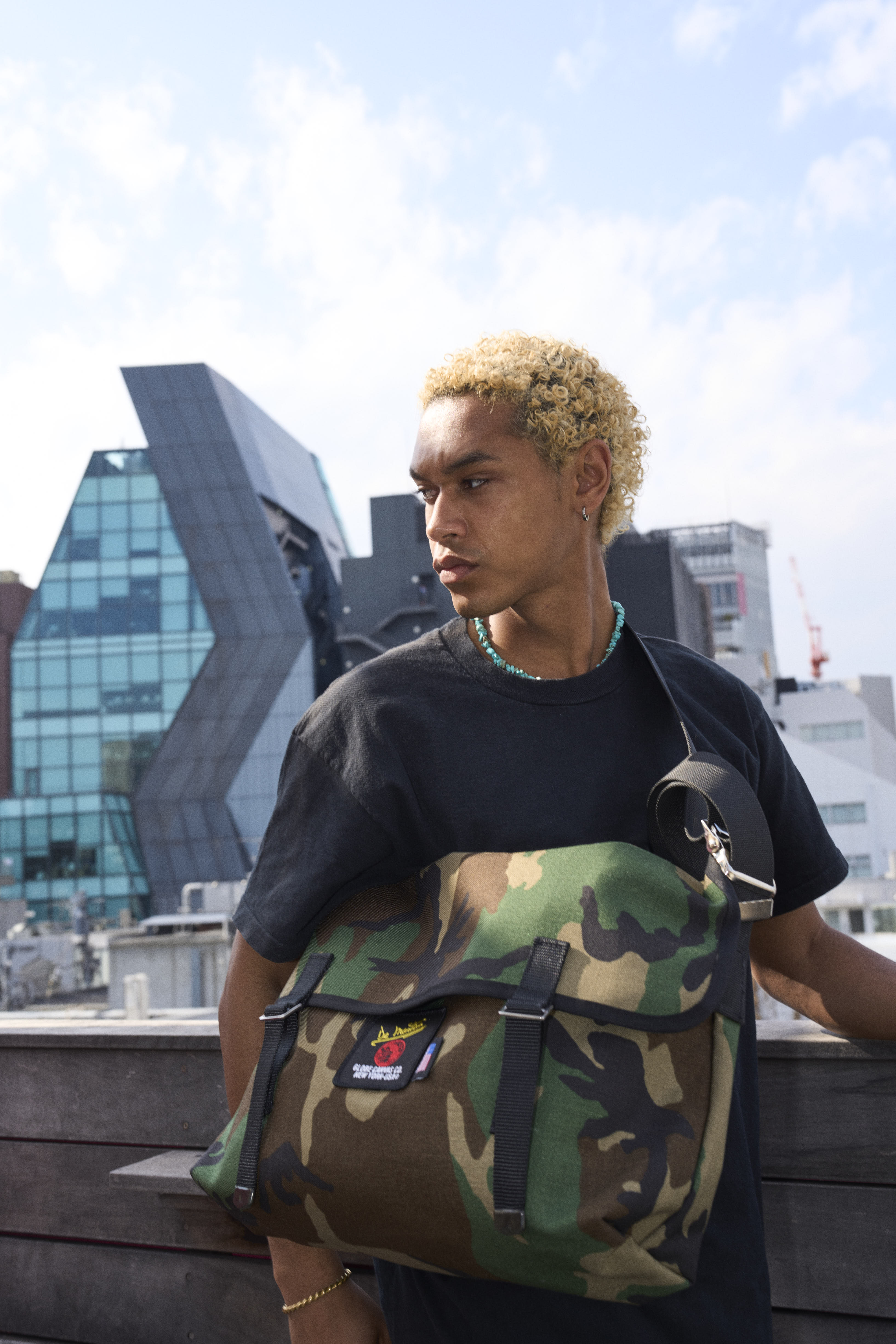 De Martini_ MESSENGER BAG (MEDIUM)_nylon – BYBIGBRO