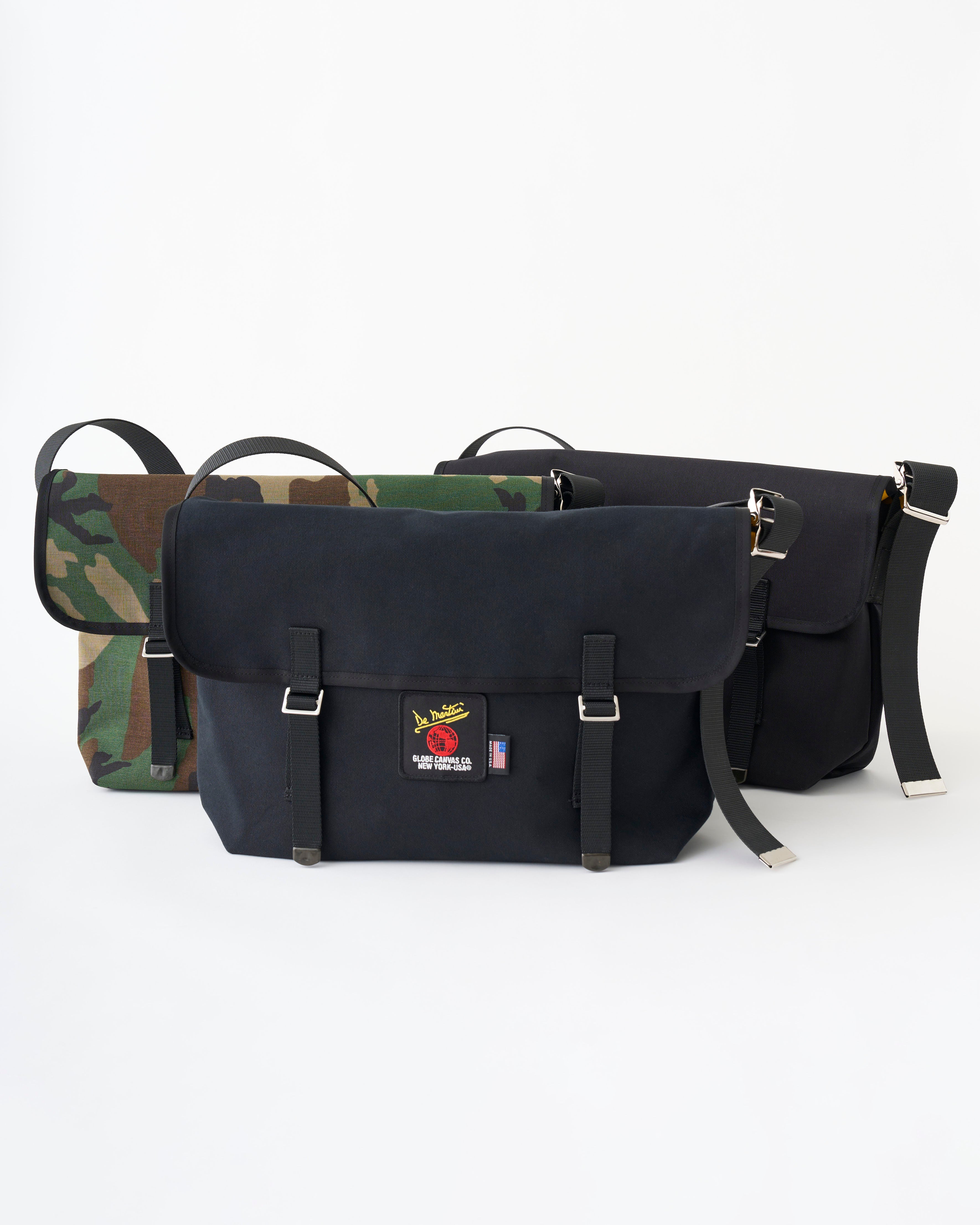 De Martini_ MESSENGER BAG (MEDIUM)_nylon – BYBIGBRO