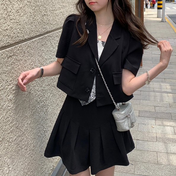 FILA コーデュロイ ジャケット スカート セット FILA コーデュロイ