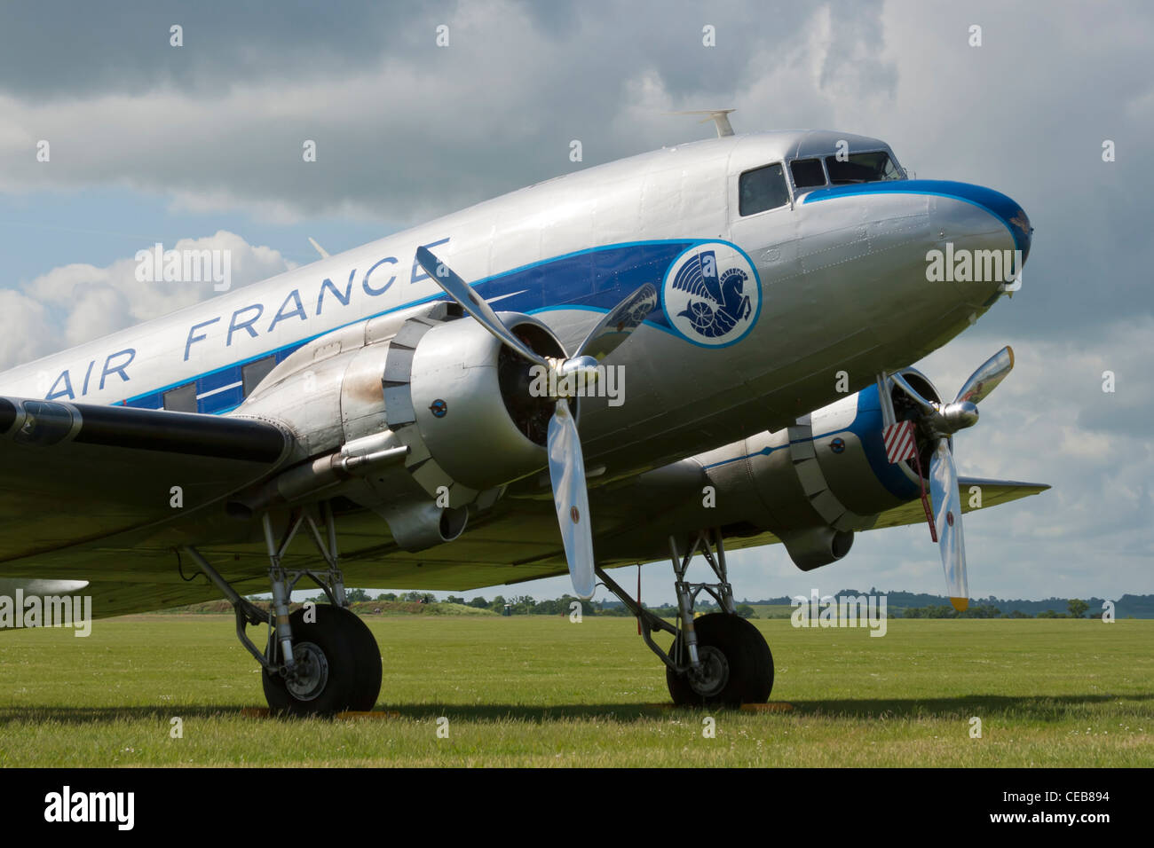 Air France DC-3 Dakota Stock Photo - Alamy
