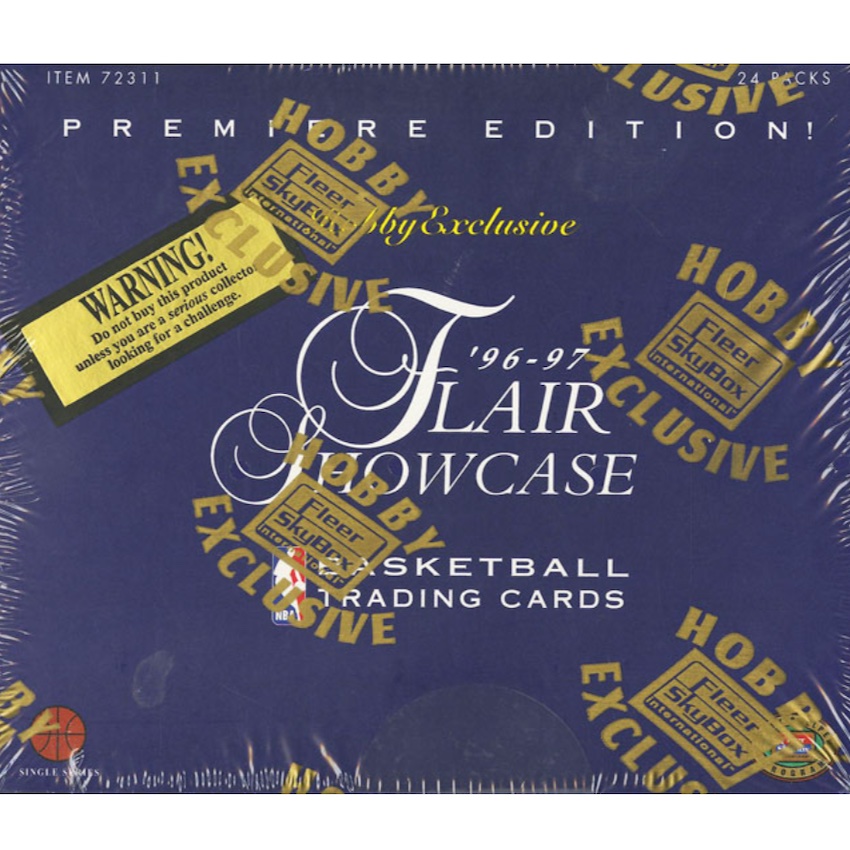 1996-97 Flair Showcase Basketball Checklist, Set Info, Boxes, Key