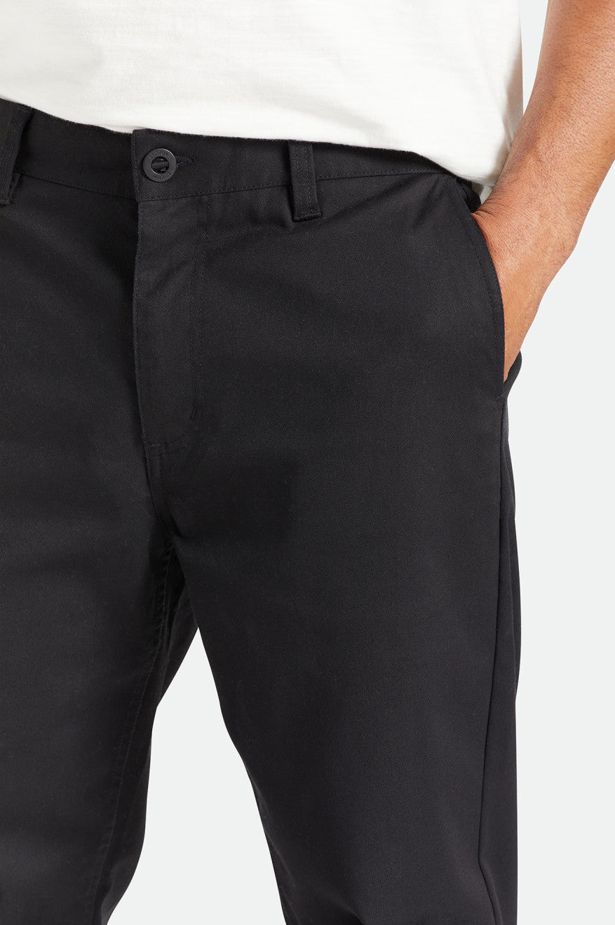 Men's Choice Chino Relaxed Pants - Black – Brixton Canada