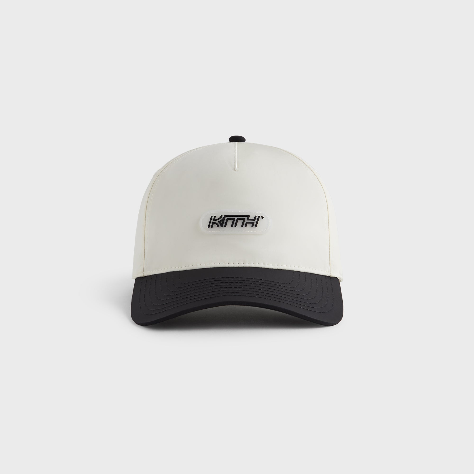Kith Two-Tone Wrinkle Nylon Bay Low Pinch Crown Cap - Black – Kith