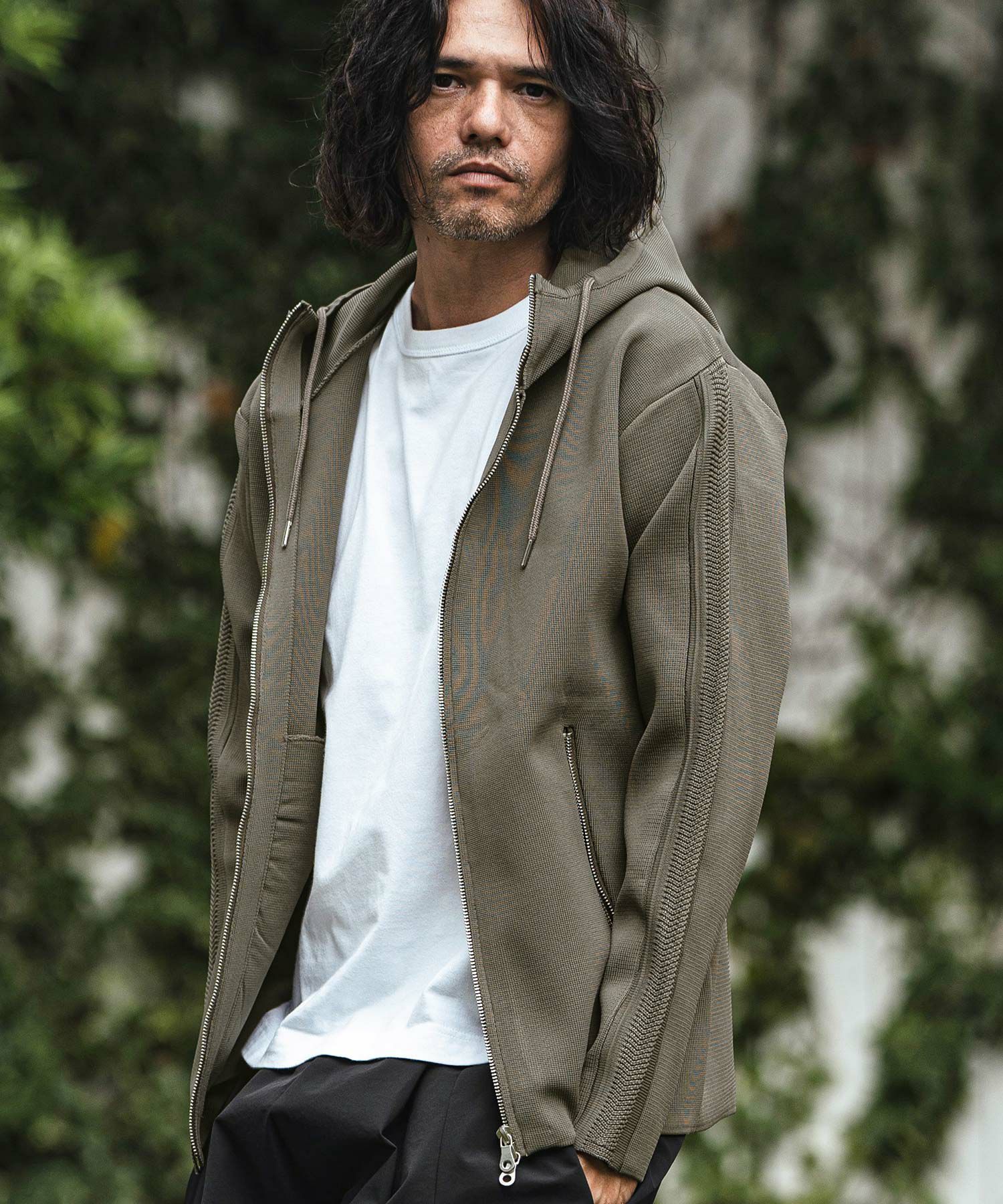 50%OFF【CAMBIO(カンビオ)】ミラノリブZIPパーカー | CAMBIO カンビオ