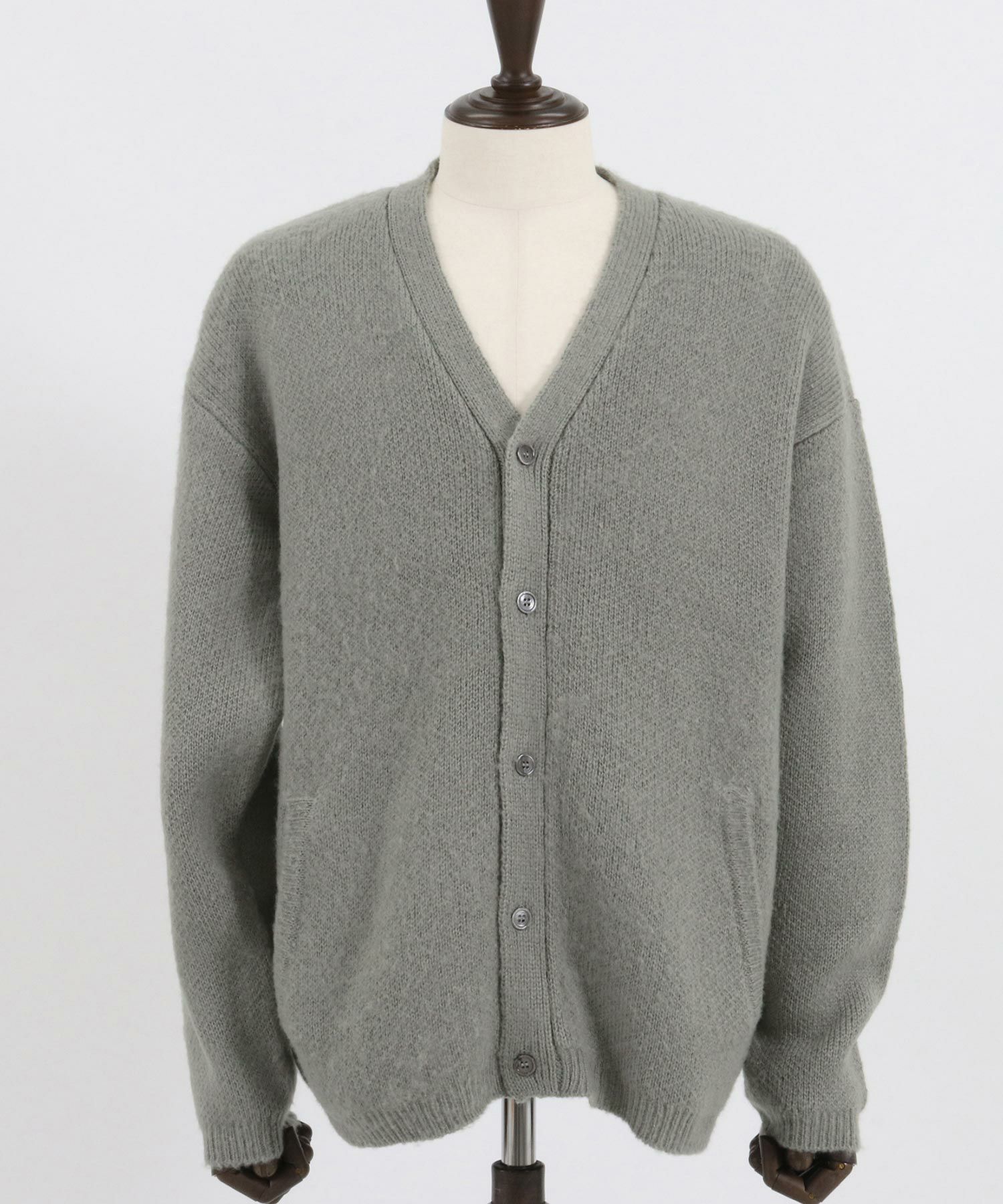 60%OFF【CAMBIO(カンビオ)】モヘア調シャギーカーディガン(CA03-35300