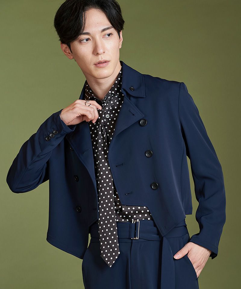 50%OFF【NO ID.(ノーアイディー)】ﾅﾎﾟﾚｵﾝｼｮｰﾄJKT ジャケット(854006