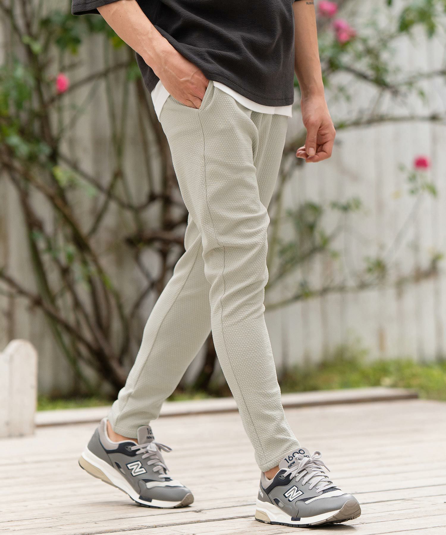 CAMBIO(カンビオ)】Unevenness Sarrouel Pants サルエルパンツ(CAM24SS