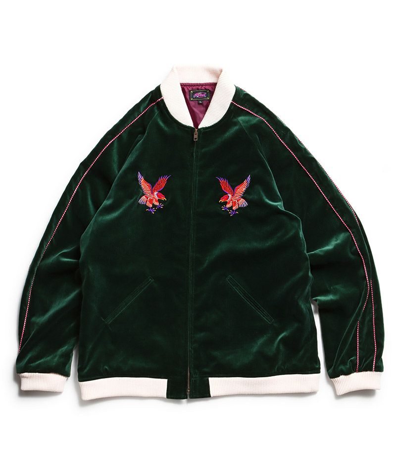 ROTAR(ローター)】Drunken Bastard Velveteen Skajan スカジャン