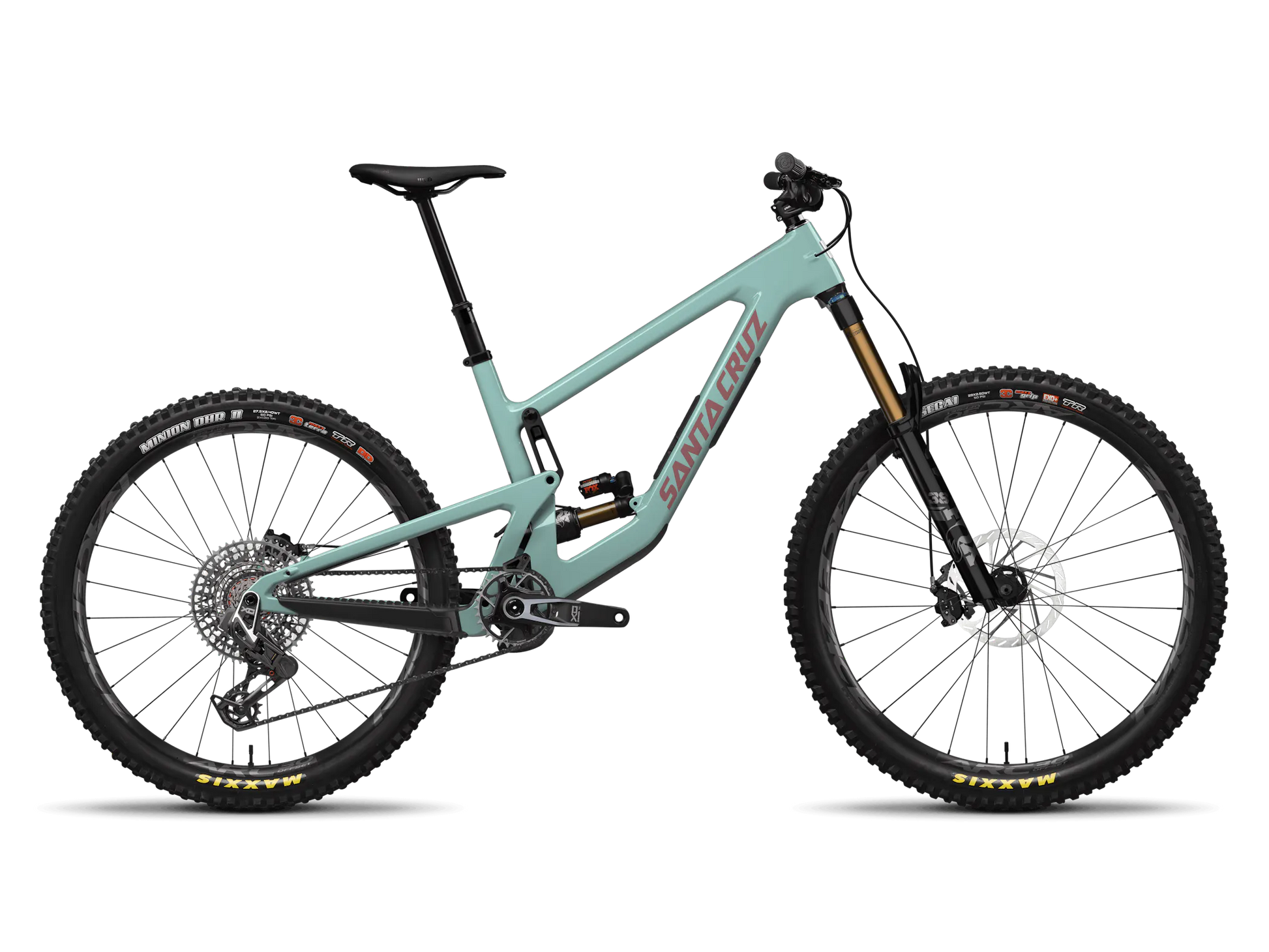 Santa Cruz Nomad CC MX - X0 AXS - Gloss Light Teal - 2025