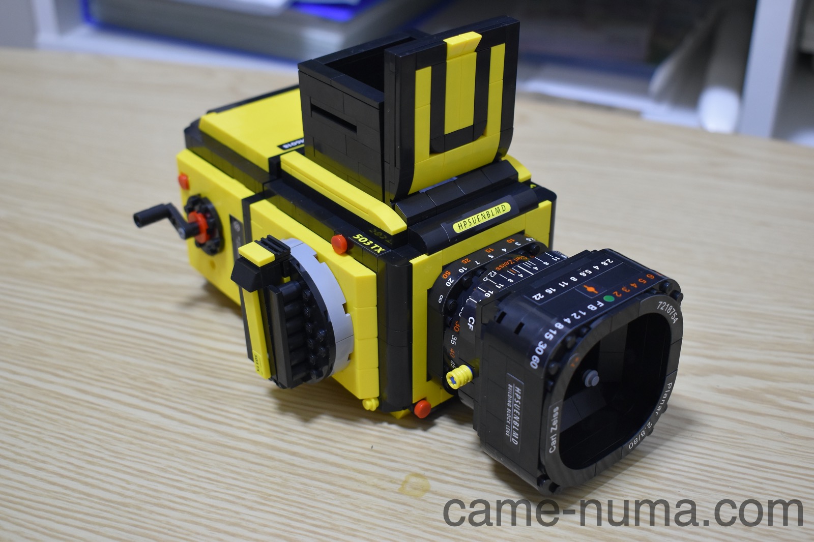 中判カメラ用大口径レンズ「セコールC 80mm F1.9」 を中判デジタル機