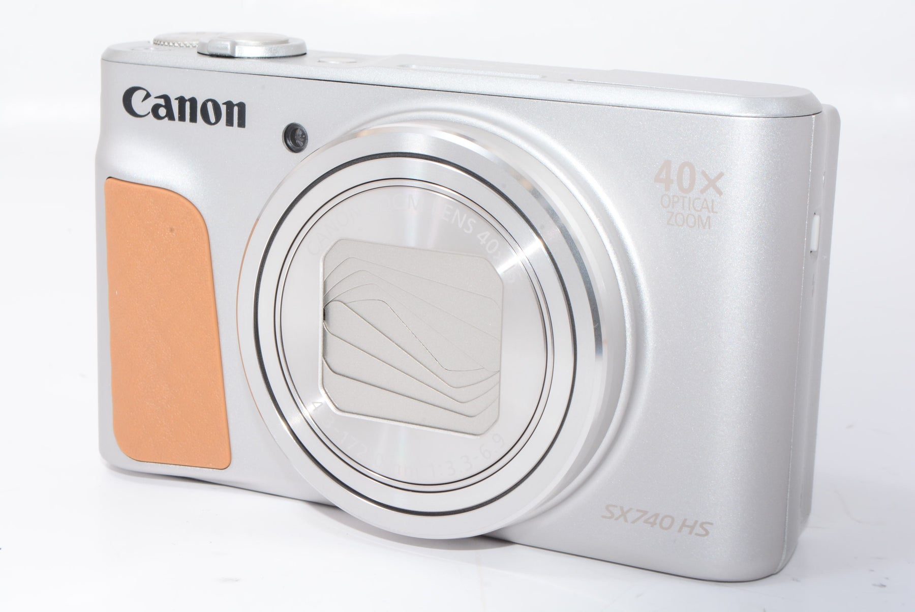 ほぼ新品】Canon コンパクトデジタルカメラ PowerShot SX740 HS シルバー