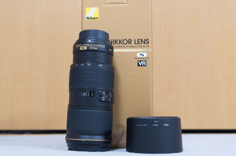 Nikon（ニコン）望遠ズームレンズ70-200㎜F4を購入！コンパクトな銘玉