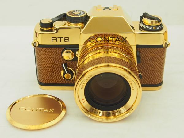 高額買取実施中!!】CONTAX RTS ゴールド 50周年 コンタックス 限定 金