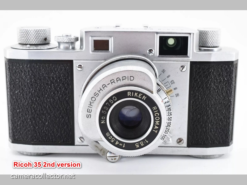 Riken 35 / Ricoh 35 - Facts, notes and thoughts about vintage