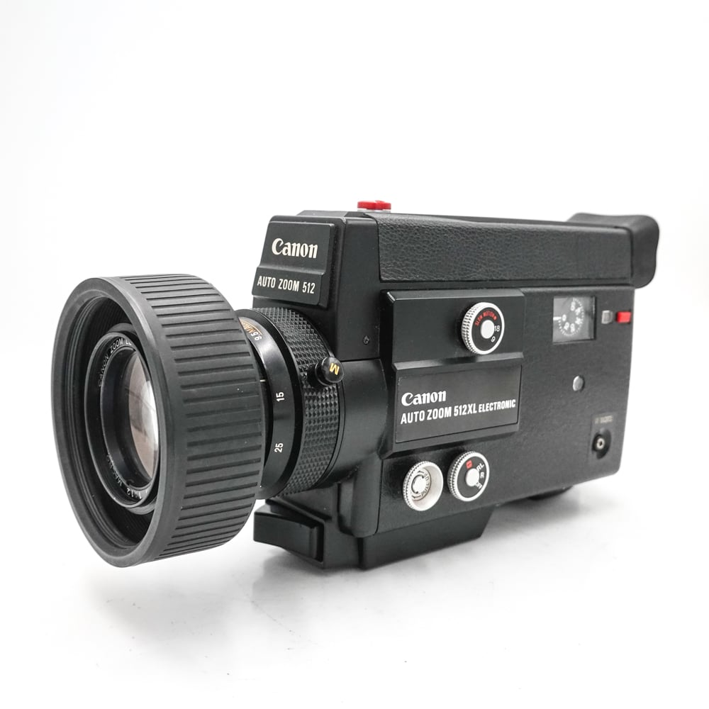 Canon 512XL Electronic Super 8 Camera - CameraCrate.com - Super 8