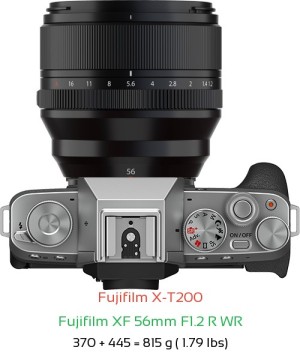 Fujifilm X-T200 Camera and Fujifilm XF 27mm F2.8 R WR Lens