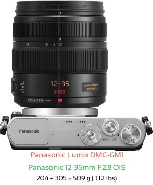 Panasonic GM1 Camera and Olympus ED 12-40mm f2.8 PRO Lens