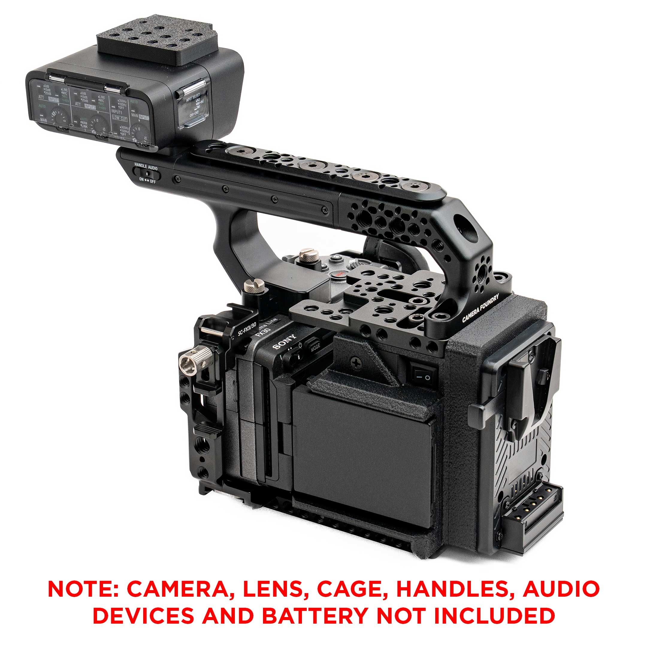 CineBack® for FX3 and FX30