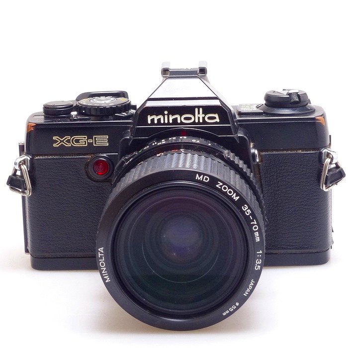 中古】(ミノルタ) MINOLTA XG-E ブラック + NEW MD 35-70/3.5｜ナニワ