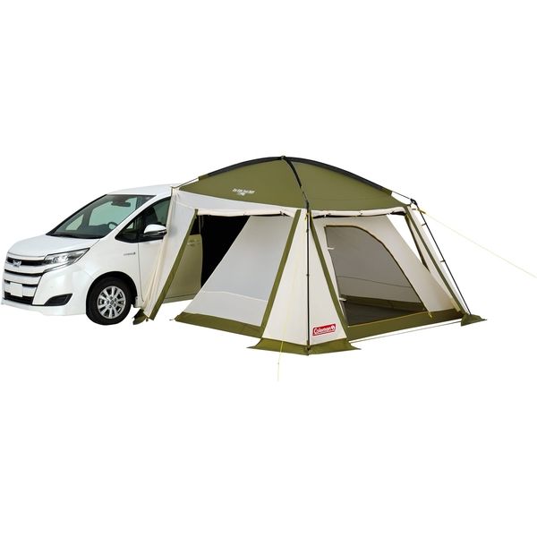 オガワ カーサイドリビング・デラックスⅡは簡単設営で1人でも出来る