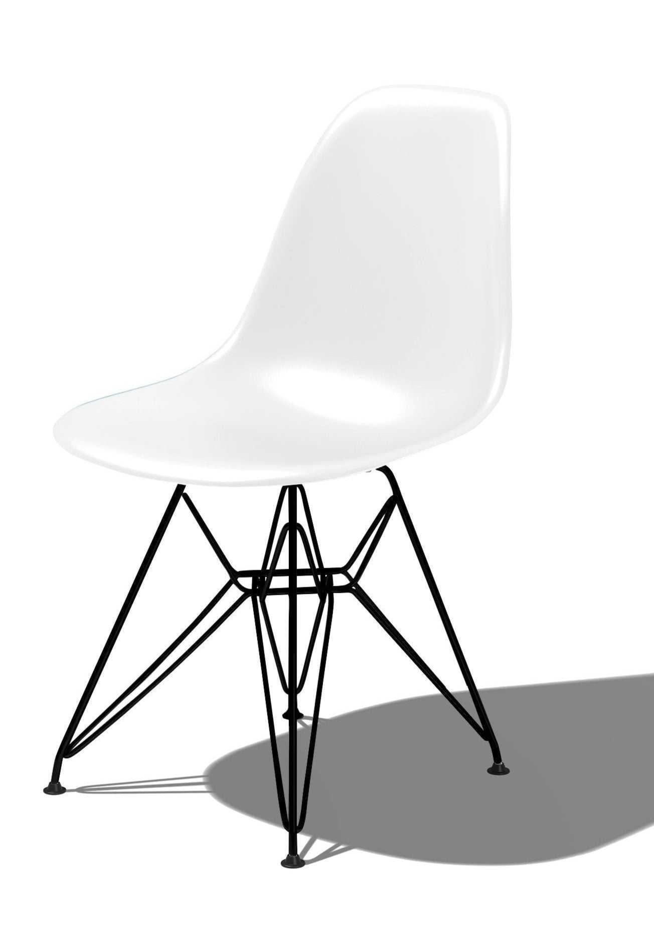 Eames Molded Plastic Side Chair-Wire Base / DSR - CA Modern Home