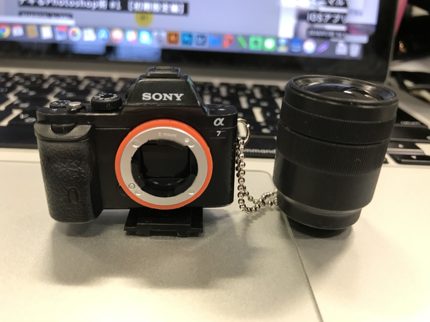 編集部に激レア SONY α7 ミニチュアフィギュアがやってきた！｜Camoor