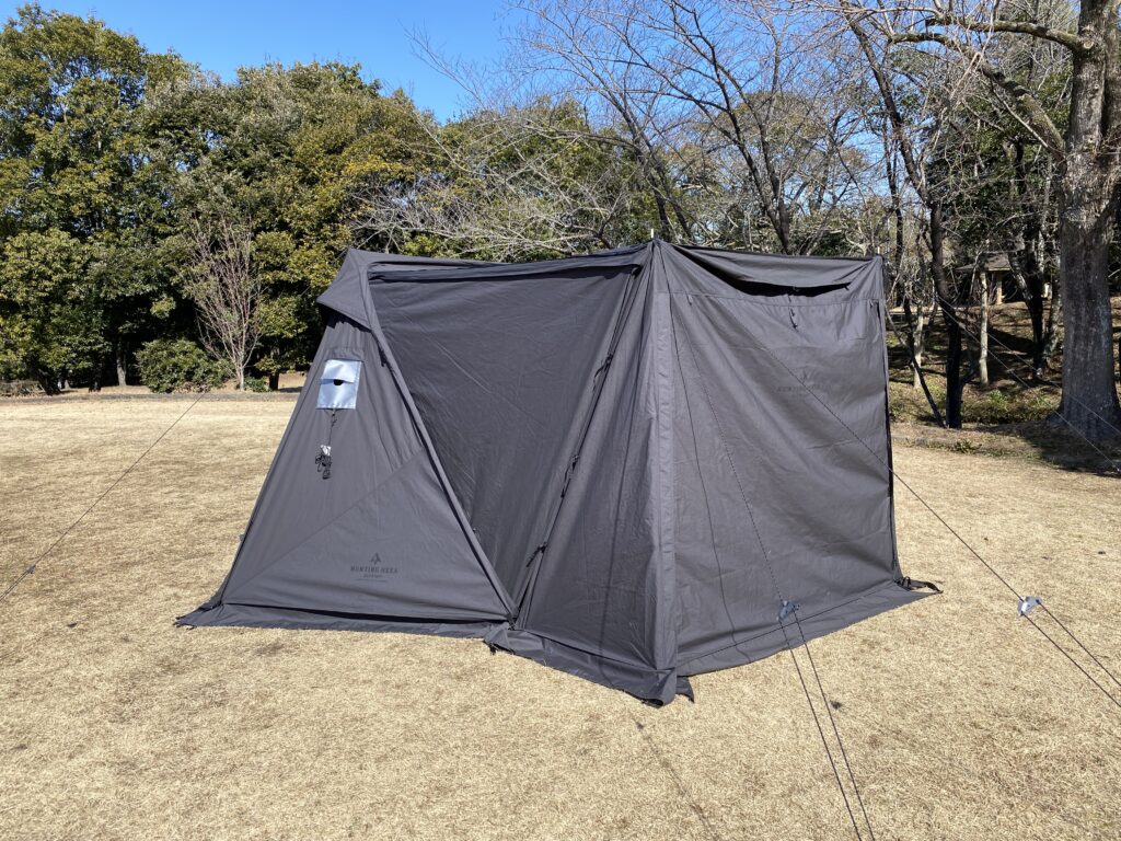 DUCKNOT】最強のパップテント！ハンティングヘキサT/C SW SOLO徹底