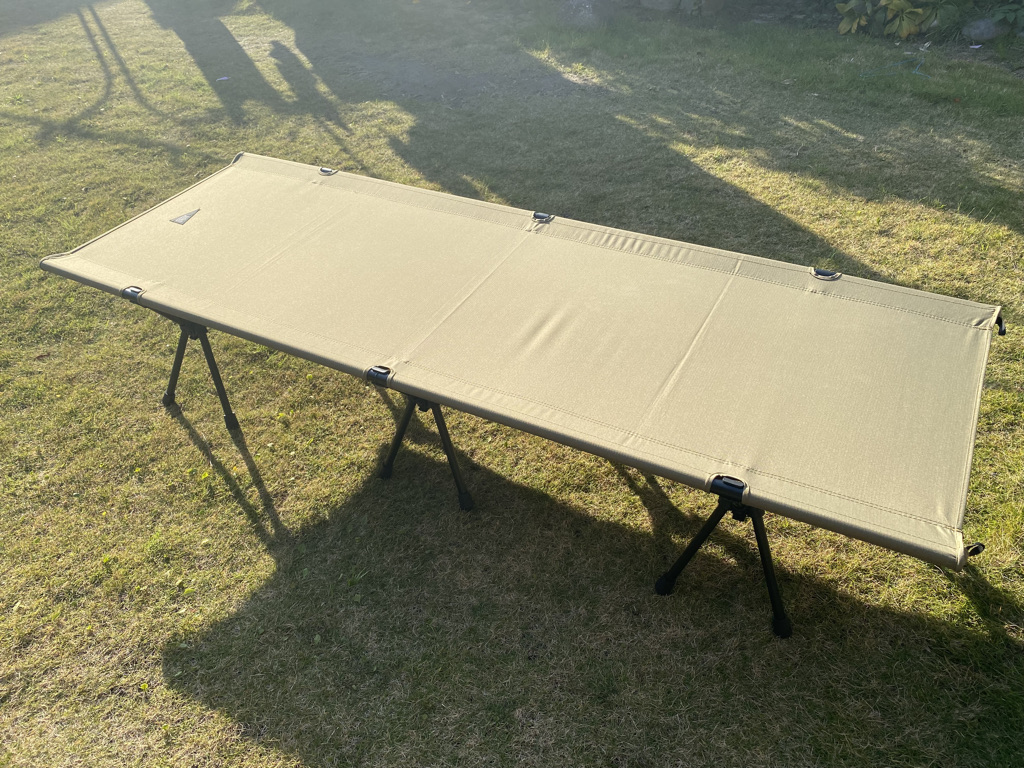 ブルックリンアウトドアカンパニー】大人気コット！実際の寝心地は