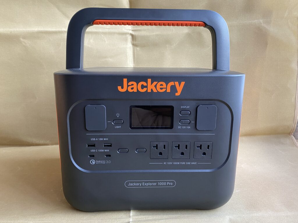 Jackery ポータブル電源 1000 Pro】キャンプで大活躍！大容量かつ高速