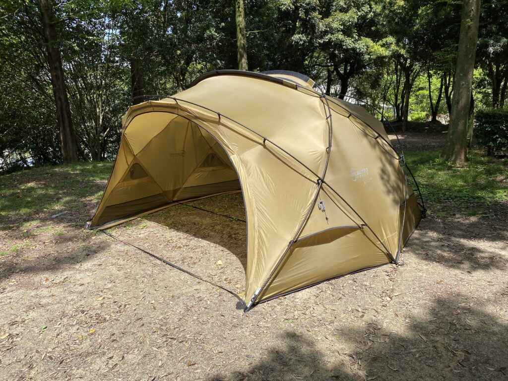 DOKICAMP】話題沸騰中！シェルターテントG2000！徹底レビュー！ | あきとぶ