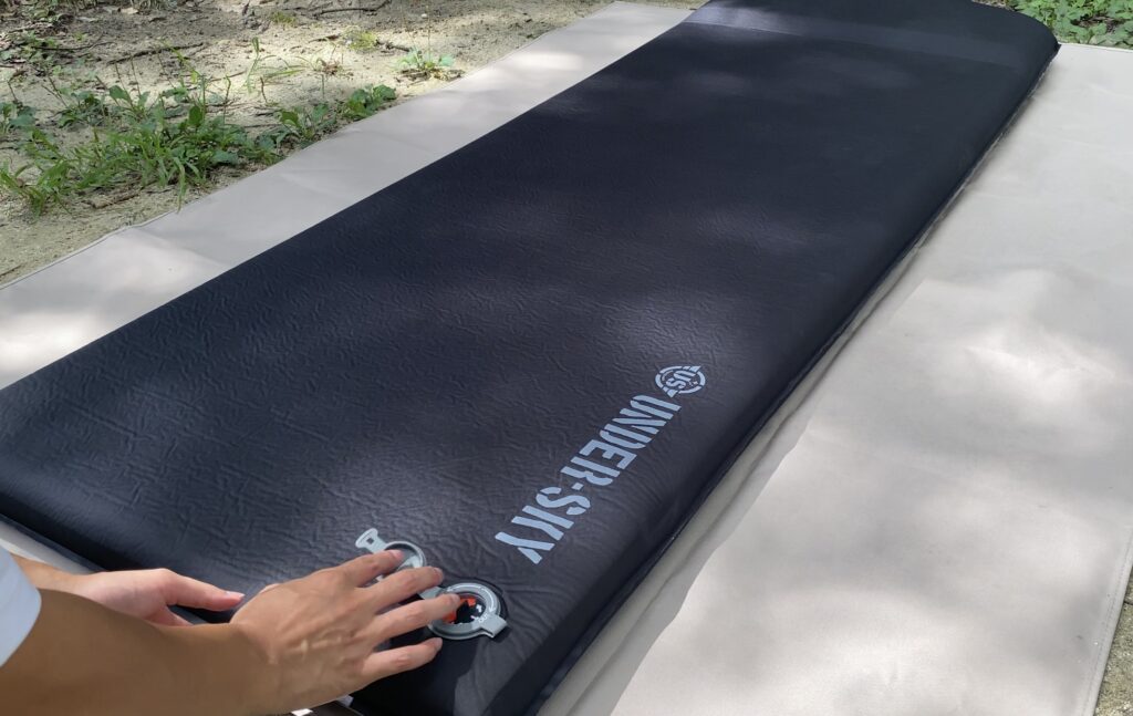 UNDER-SKY】インフレータブルマットがおすすめ！寝心地が最高に良い