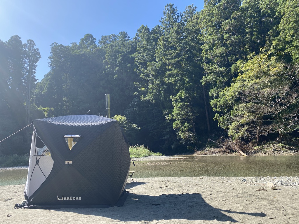 ブリュッケ】最高にととのうサウナテント！大自然を見ながらサウナが