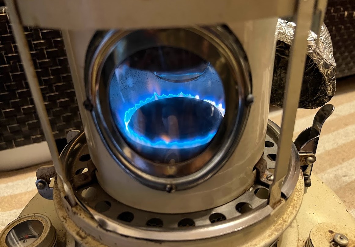 完全解説】アラジンストーブ16型のオリジナル綿芯をガラス芯に交換して