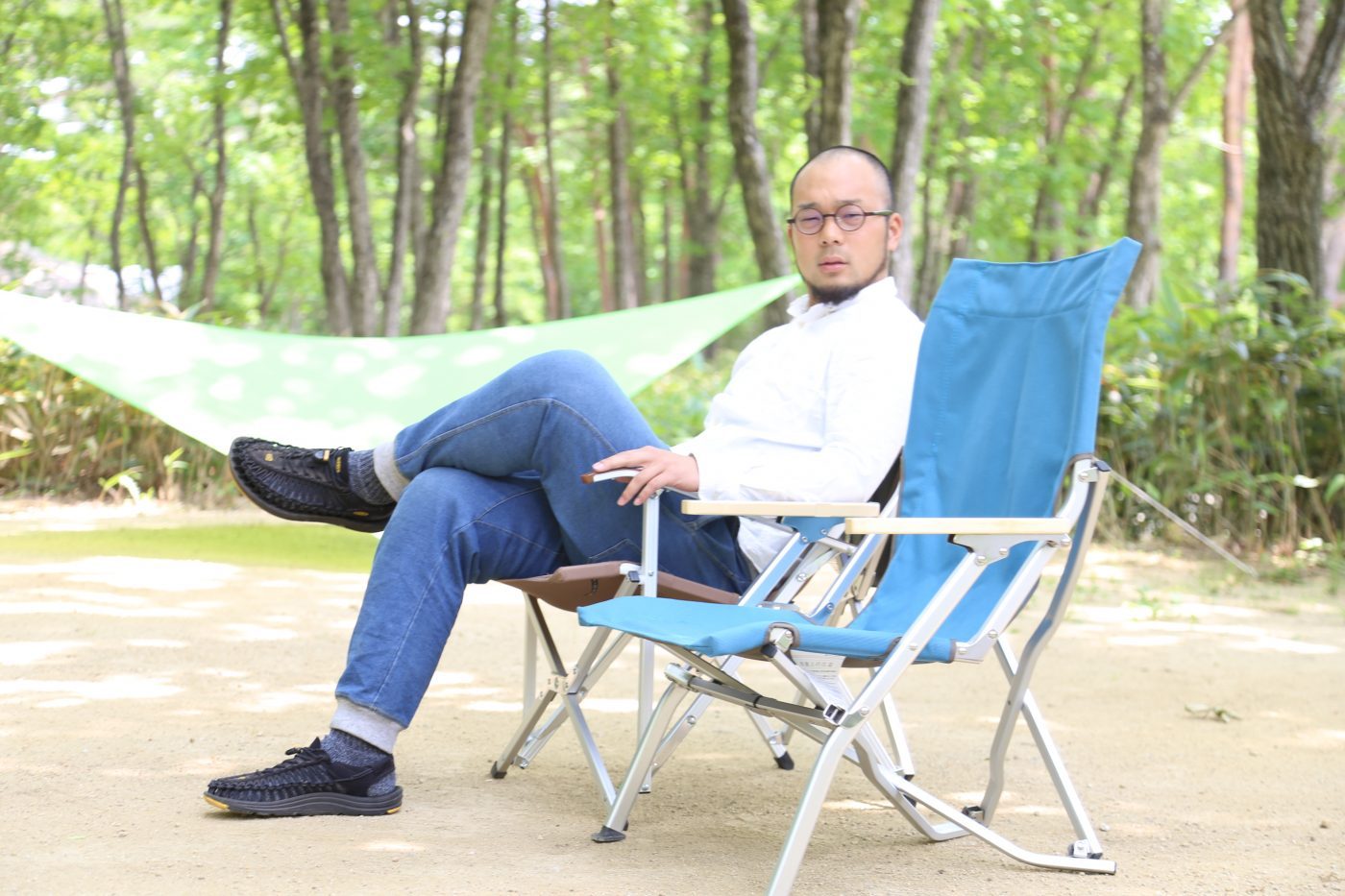 レビュー】スノーピーク【ローチェア】とキャンパル【ハイバックチェア