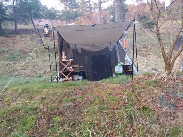 FIELDOORのパップテントTC320をレビューしたブログ記事 - 浮世雲の