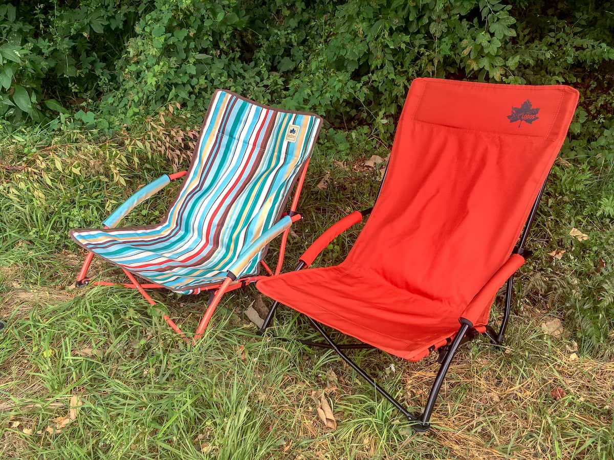 ロゴスのあぐらチェアを比較レビュー！ハイバックタイプはのんびり